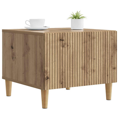 Salontafel 49 X 50 X 40 Cm Bewerkt Hout