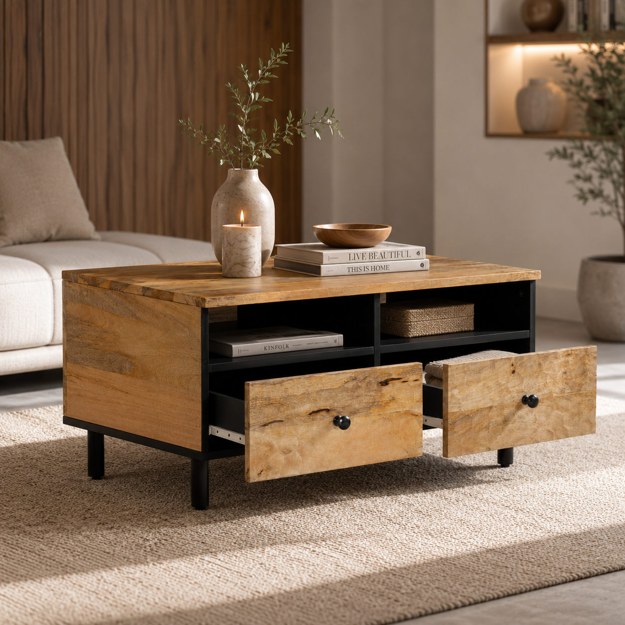 Blackwood Edel Mango - Woonkamer Bundel