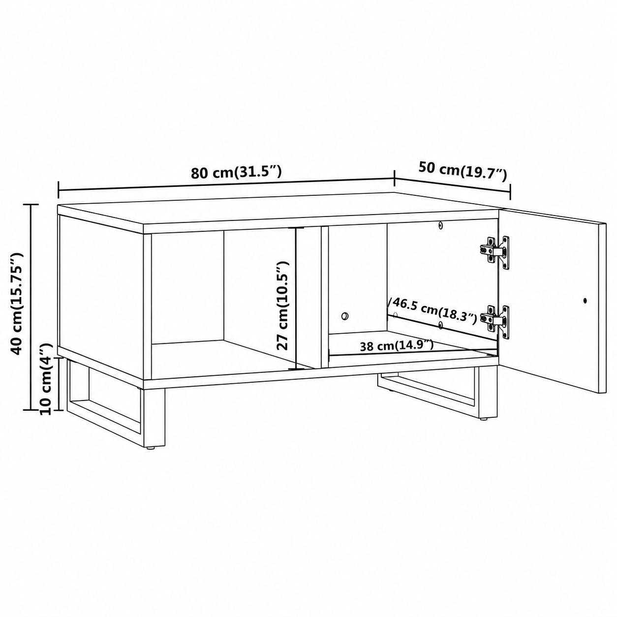 Heritage Wood - Salontafel - Warschau