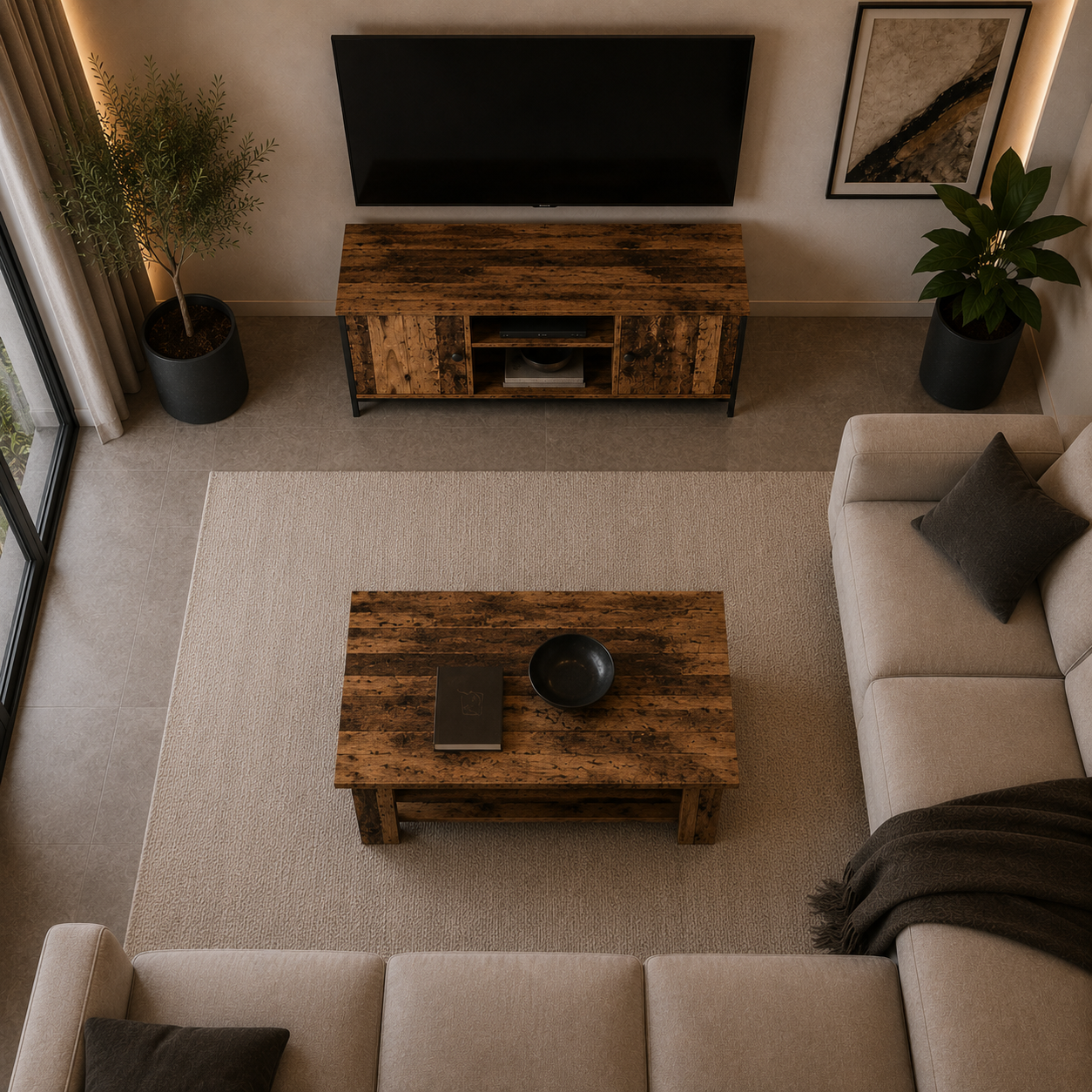 Blackwood Earth Oak - Woonkamer Bundel