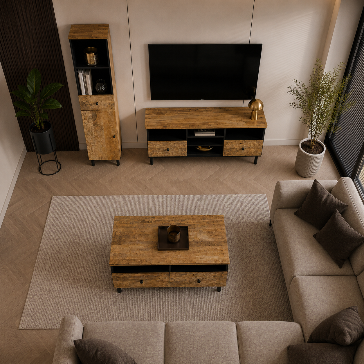 Blackwood Edel Mango - Woonkamer Bundel