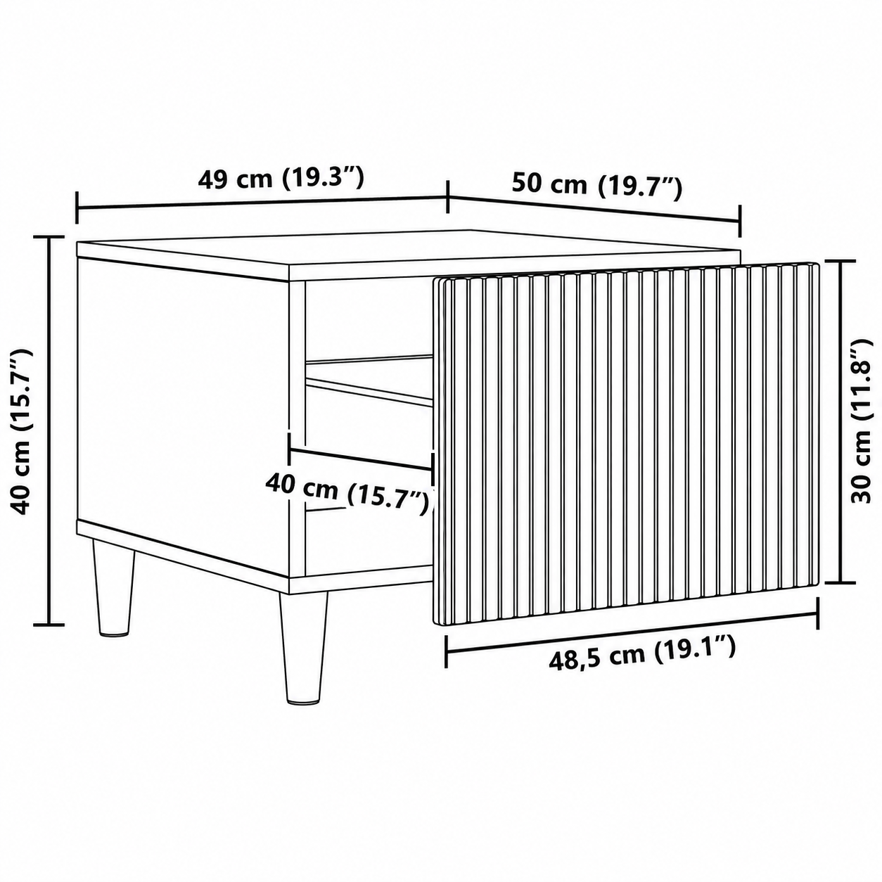 Japandi - Salontafel - Jose