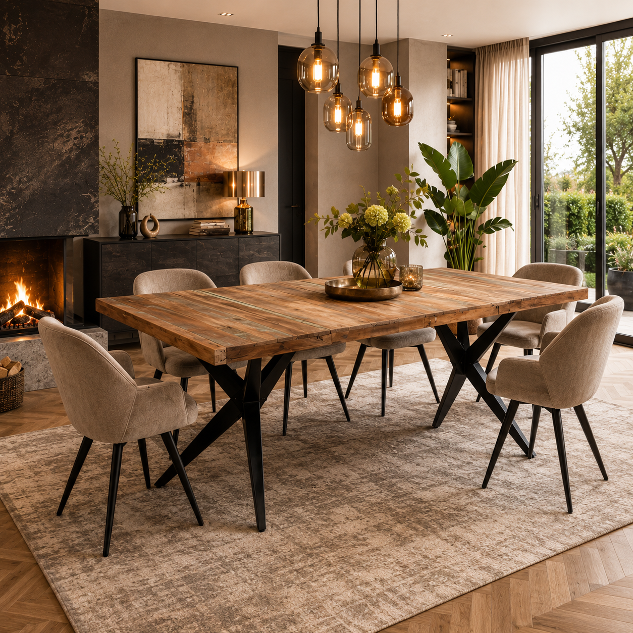 Recircle Living - Eetkamertafel - Antartica