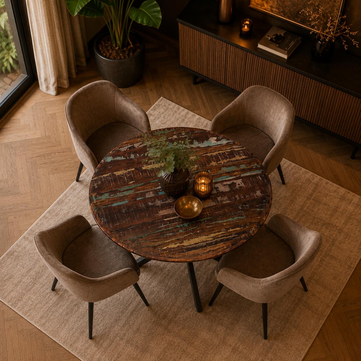 ReCirlce Living - Eetkamertafel - Mojave