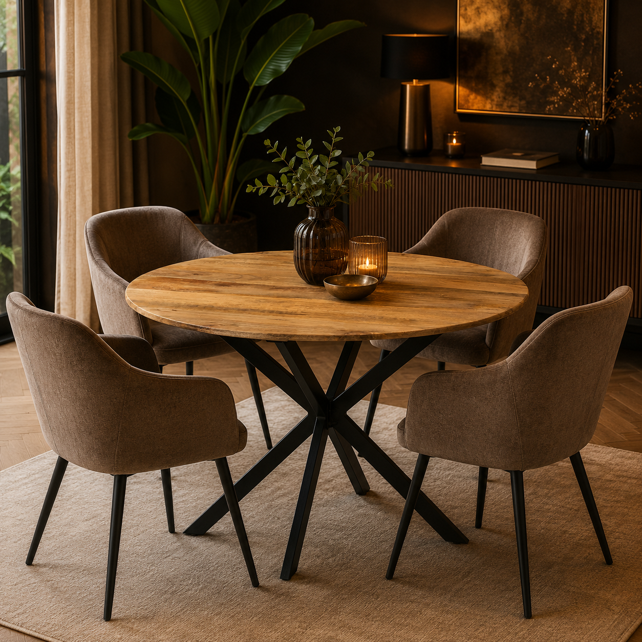 Classic Mango - Eetkamertafel - Sahara