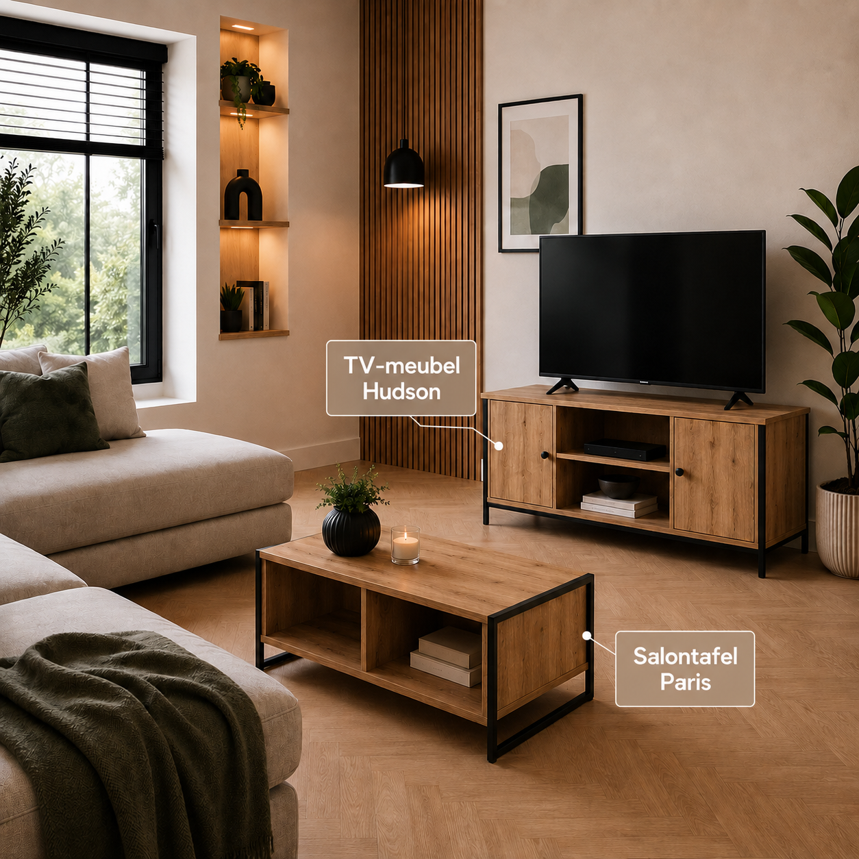 Blackwood Warm - Woonkamer Bundel