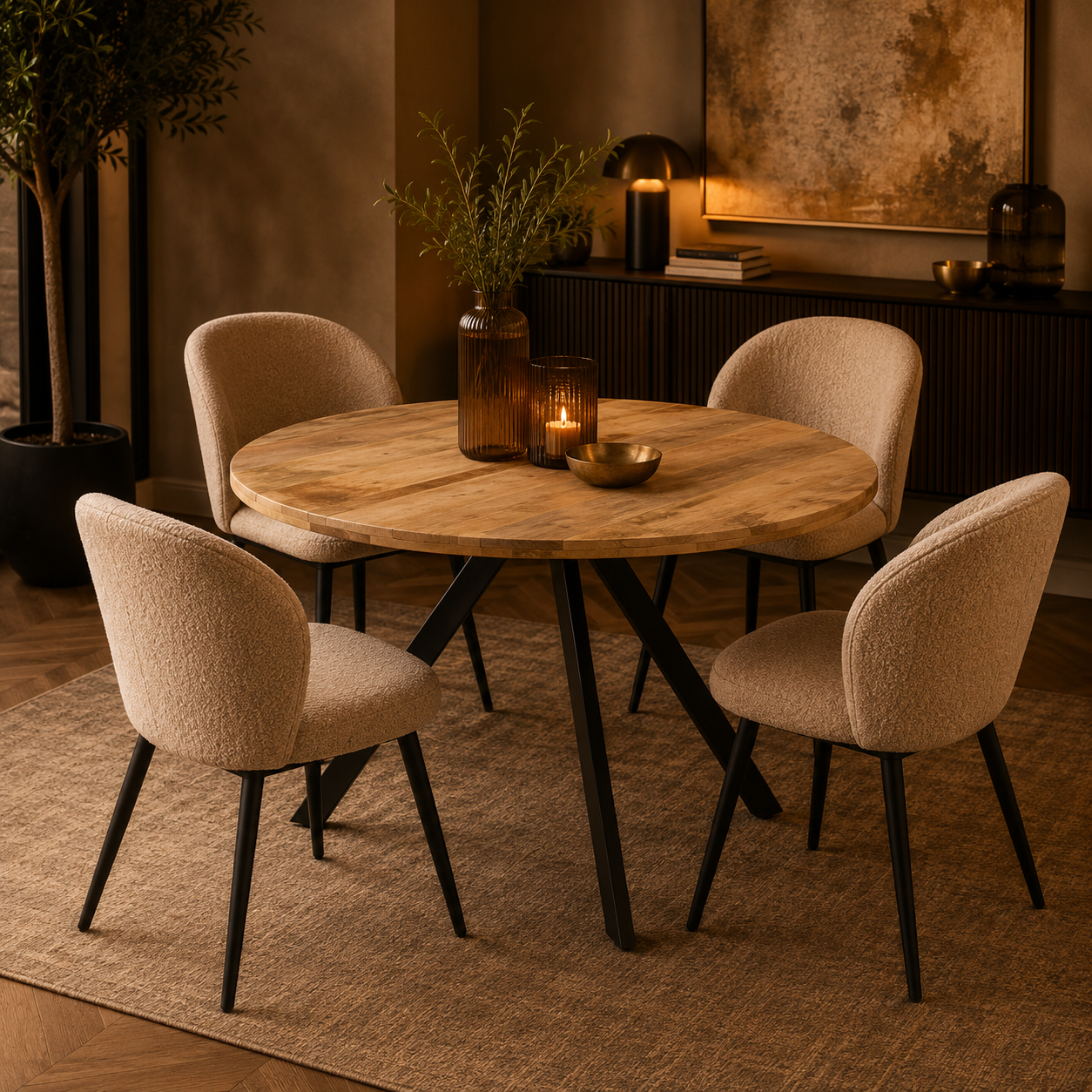 Edel Mango - Eetkamertafel - Nevada