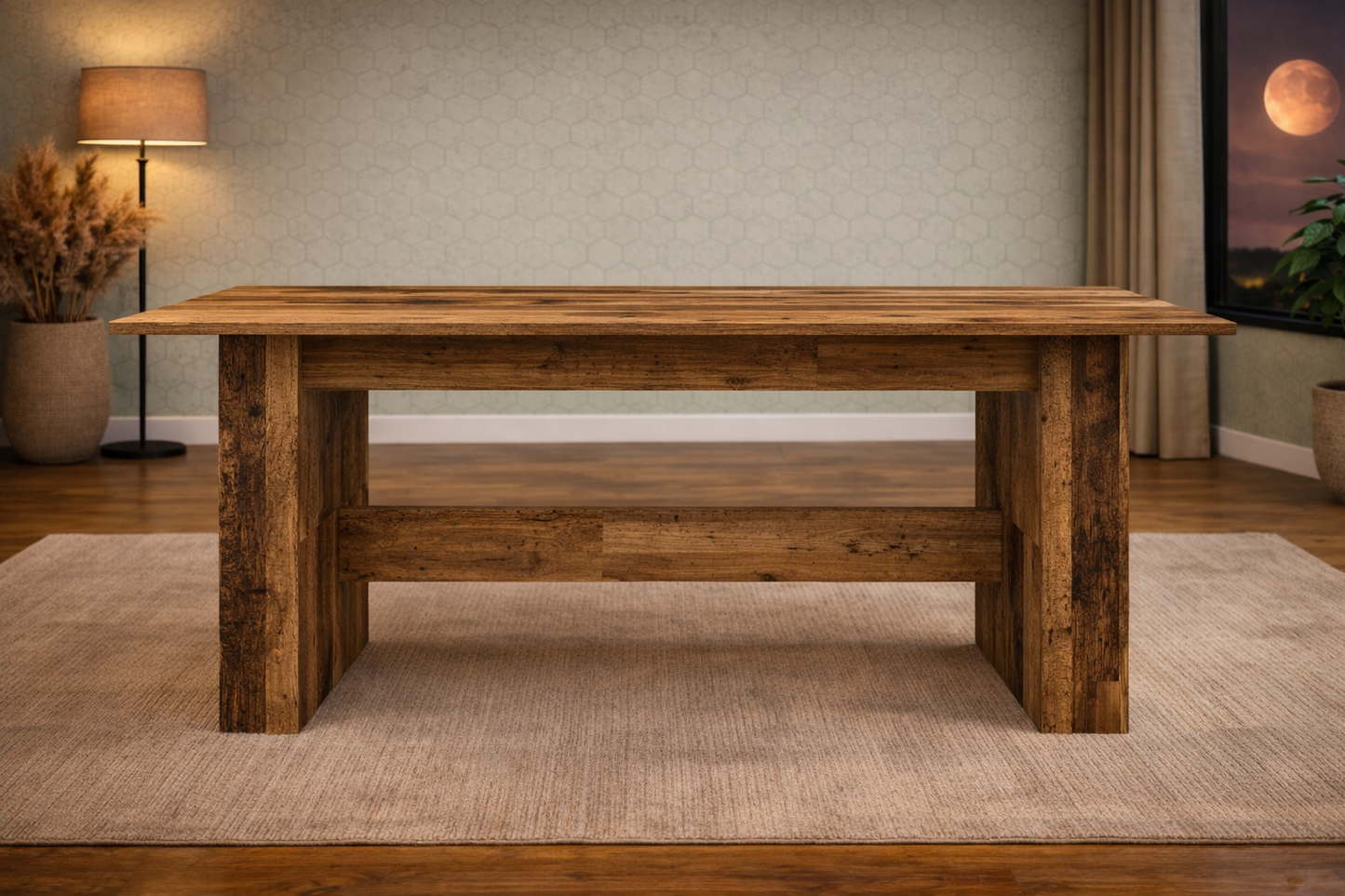 Earth Oak - Eetkamertafel - Sahara