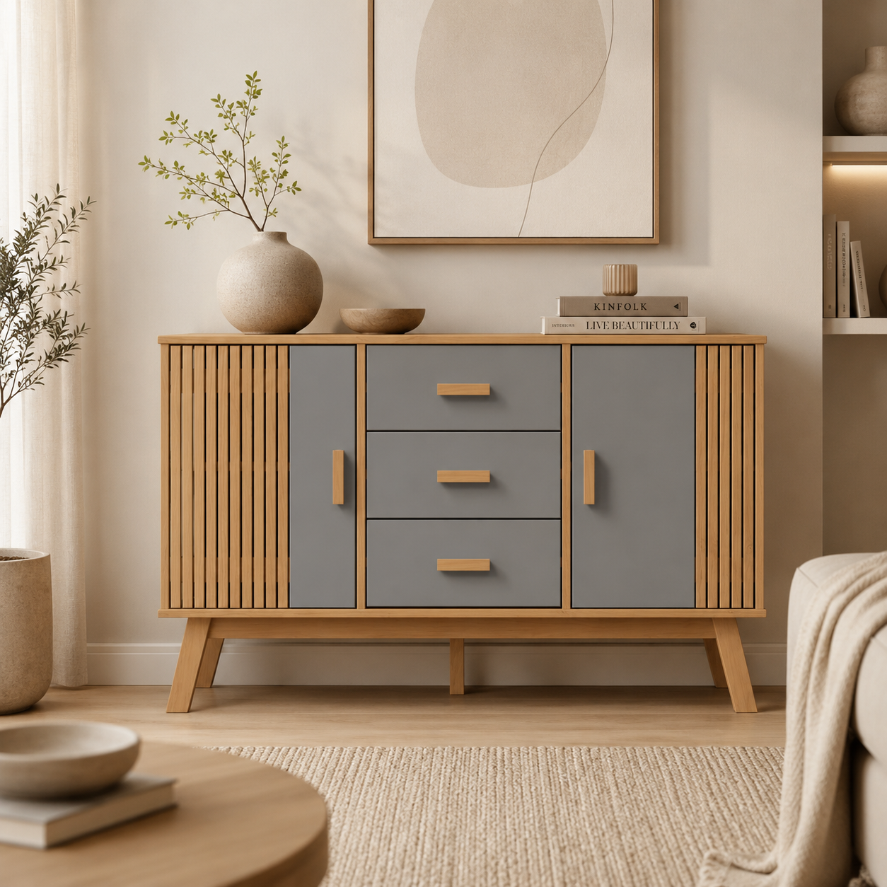 Japandi - Dressoir - Tessa