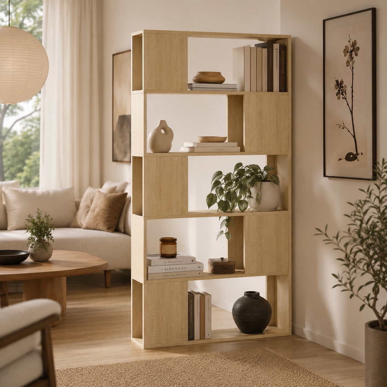 Japandi - Boekenkast - Flore