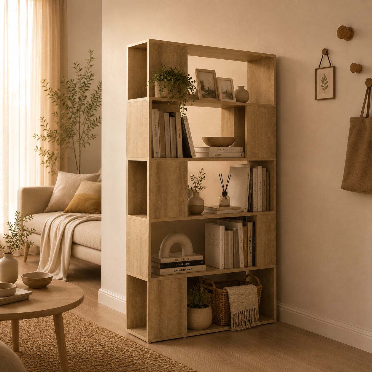 Japandi - Boekenkast - Flore