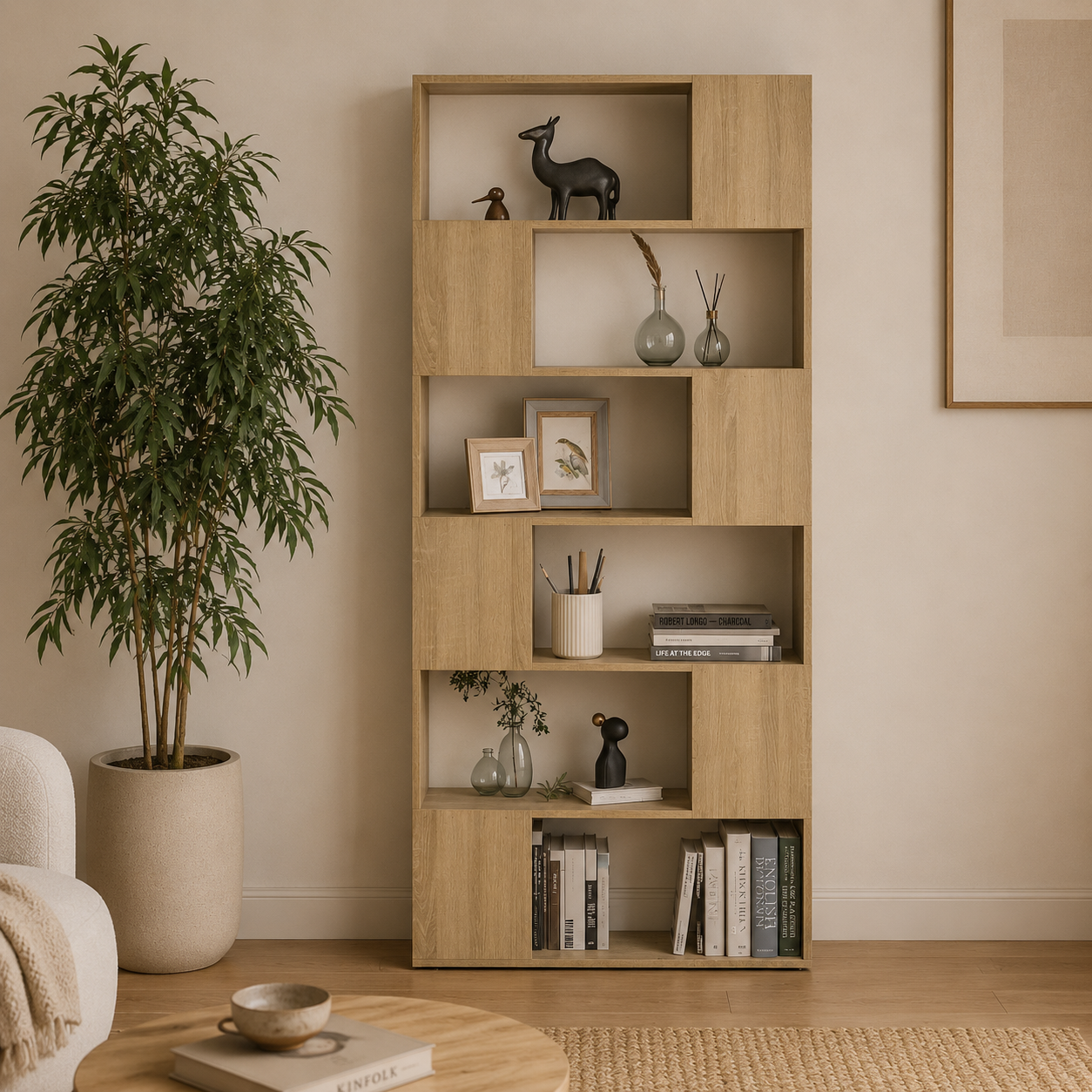 Japandi - Boekenkast - Flore