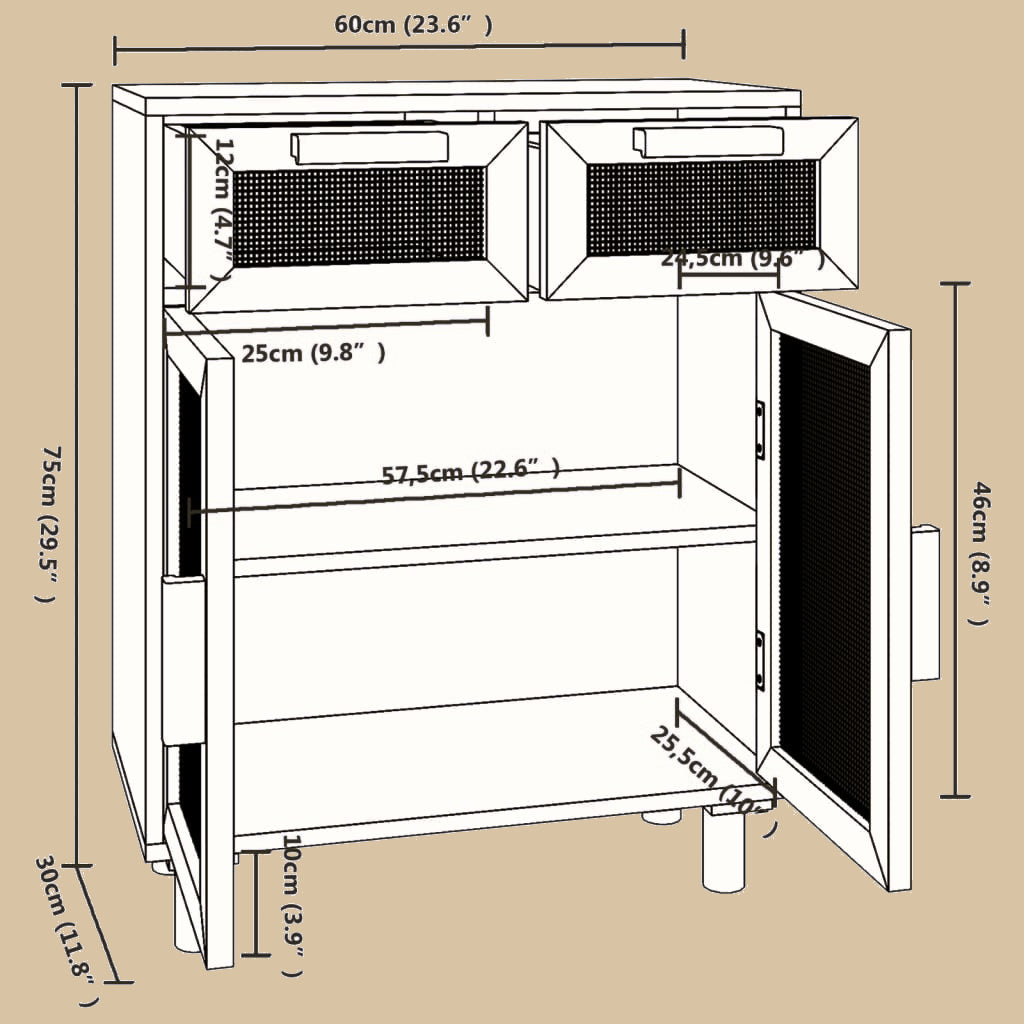 Japandi - Dressoir - Liv