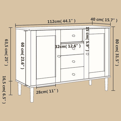 Japandi - Dressoir - Livia