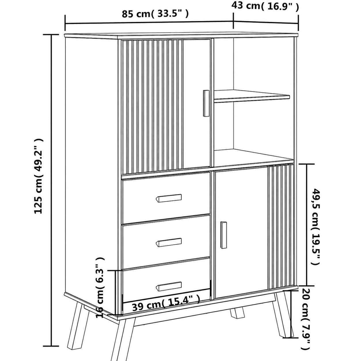 Japandi - Dressoir - Nova