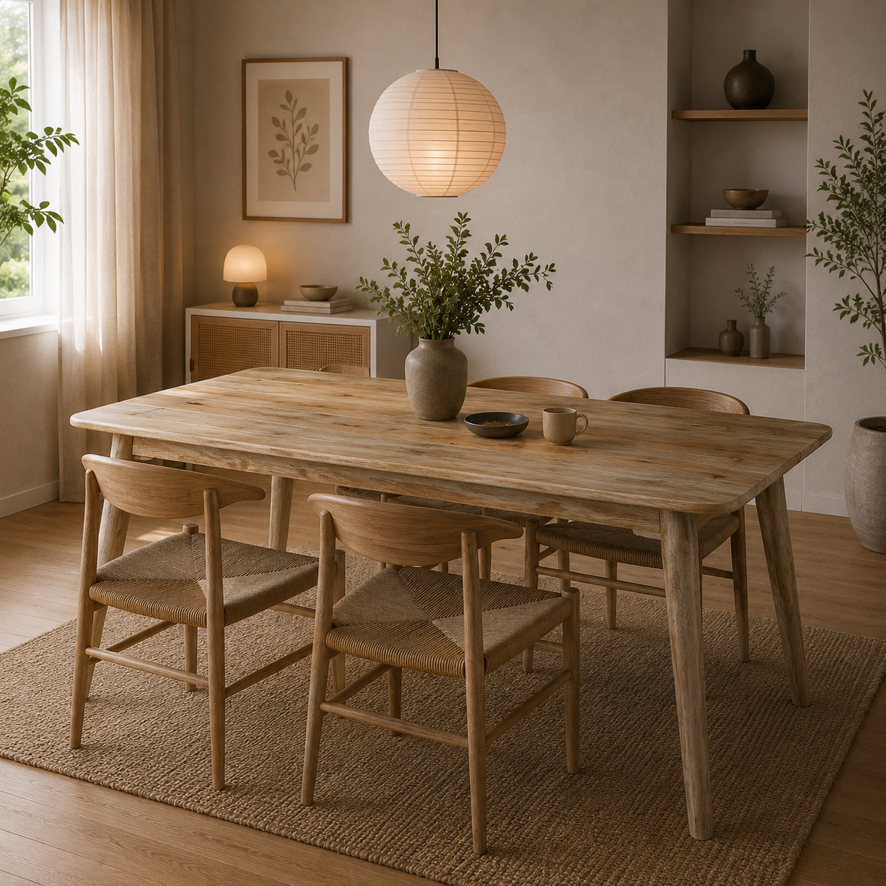 Japandi - Eetkamertafel - Jutta