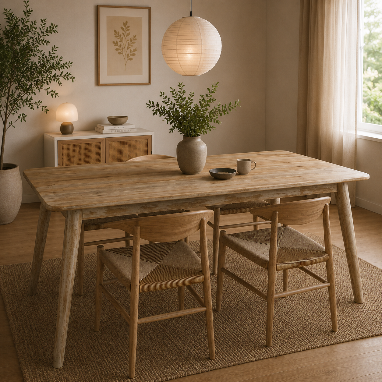 Japandi - Eetkamertafel - Jutta