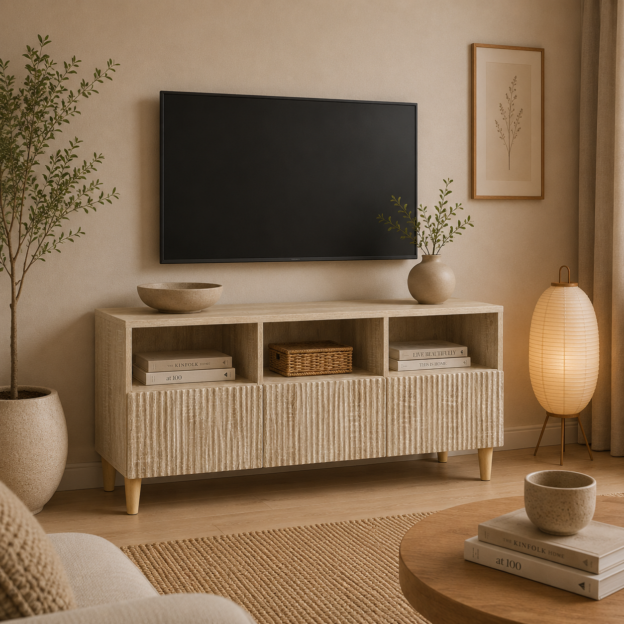 Japandi - TV meubel - Livia