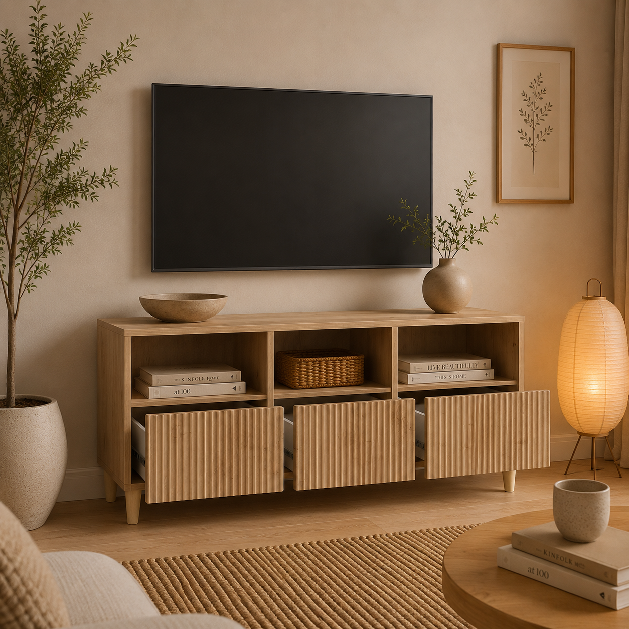 Japandi - TV meubel - Livia
