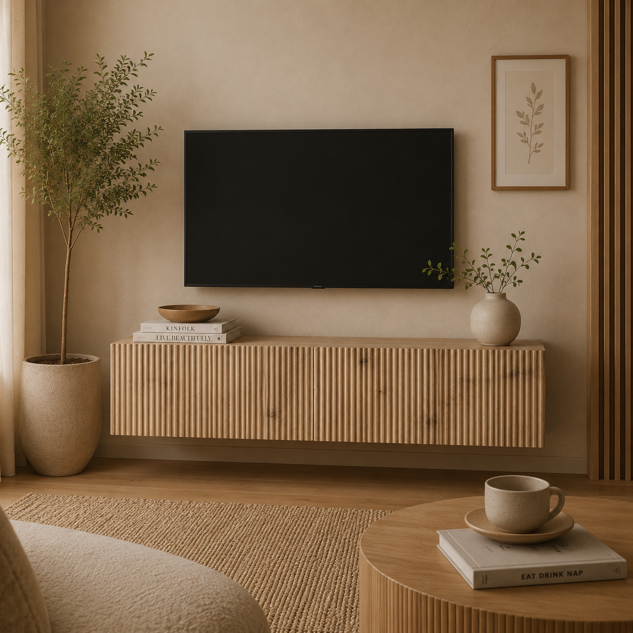 Japandi - TV meubel - Loisa