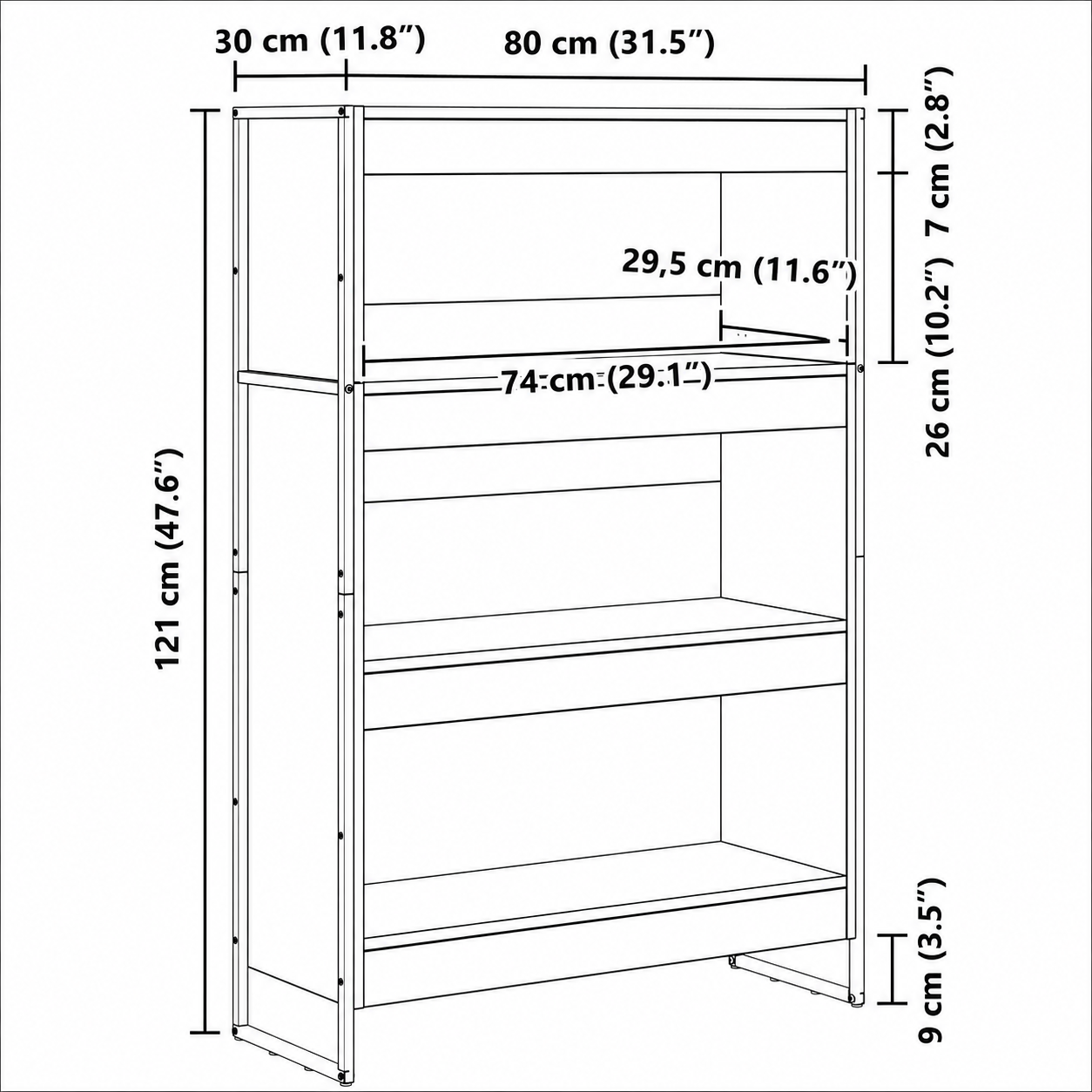 Maison Oak - Kast - Rome
