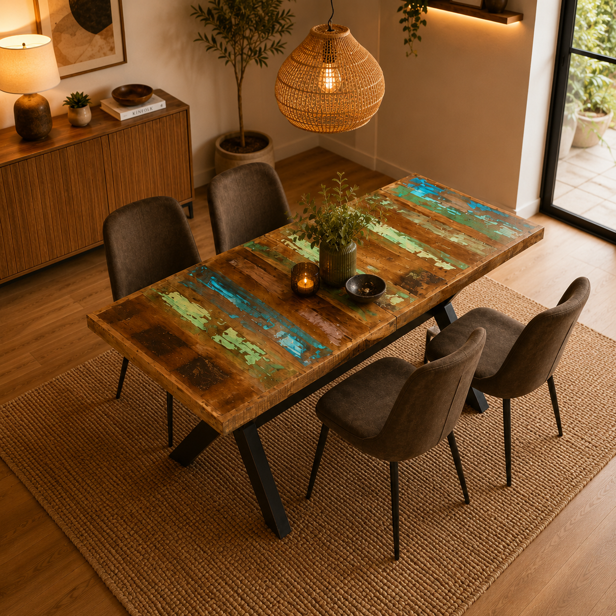 Heritage Wood - Eetkamertafel  - Arava