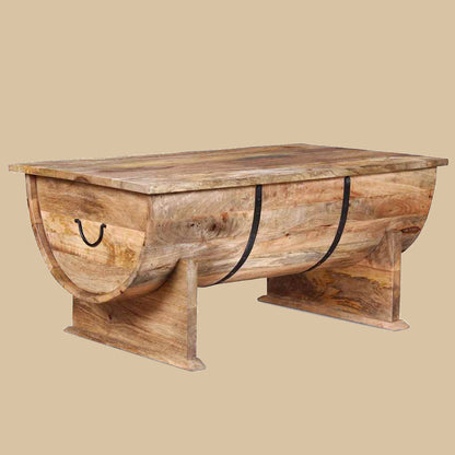 Salontafel 88X50X40 Cm Massief Mangohout