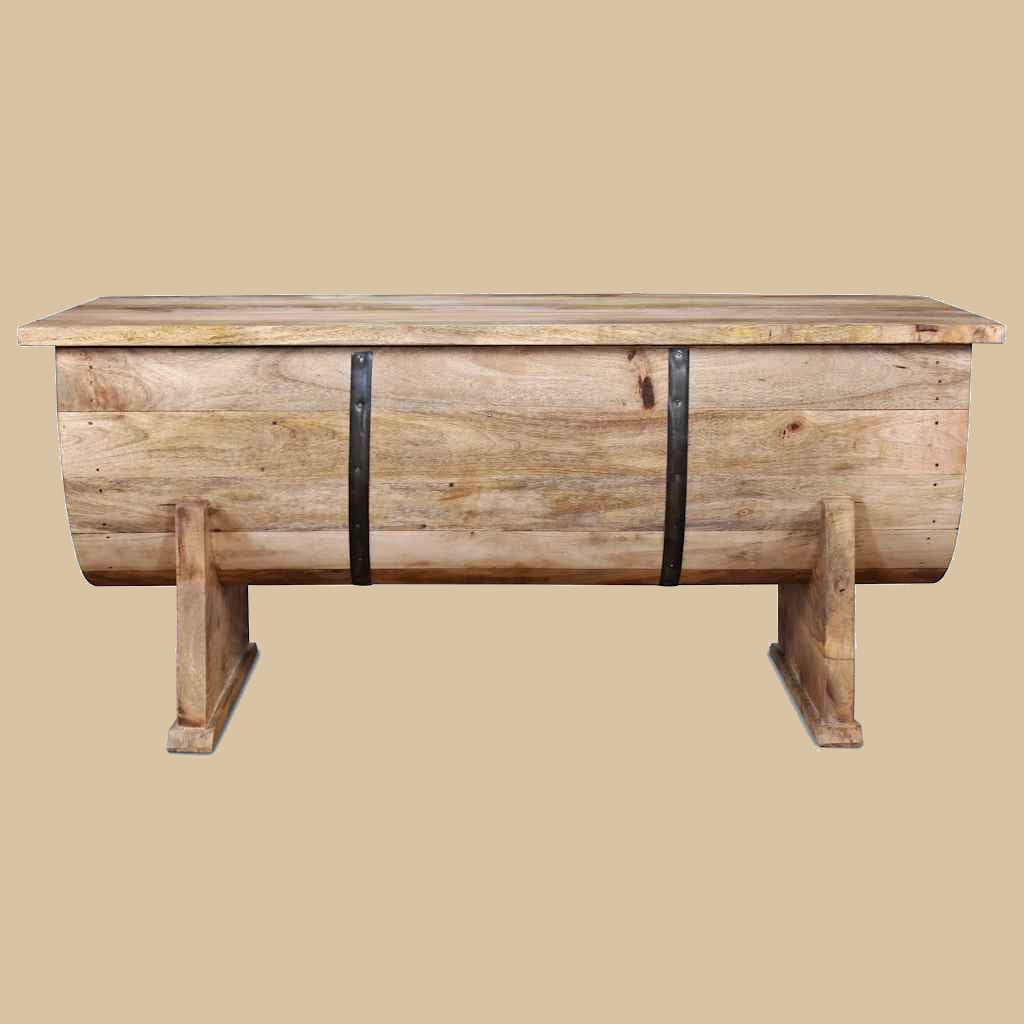 Salontafel 88X50X40 Cm Massief Mangohout