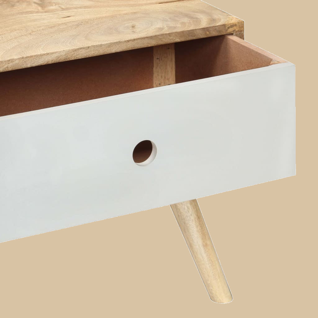 Salontafel 90X50X40 Cm Massief Mangohout
