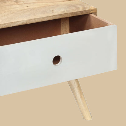 Salontafel 90X50X40 Cm Massief Mangohout