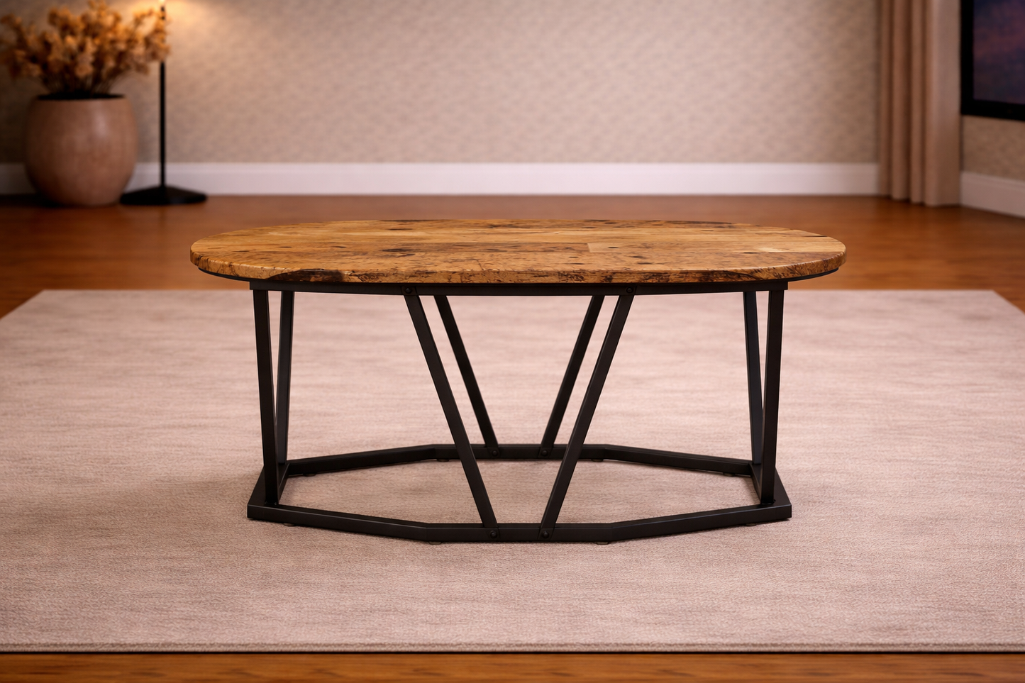 Earth Oak- Salon Tafel - Rome