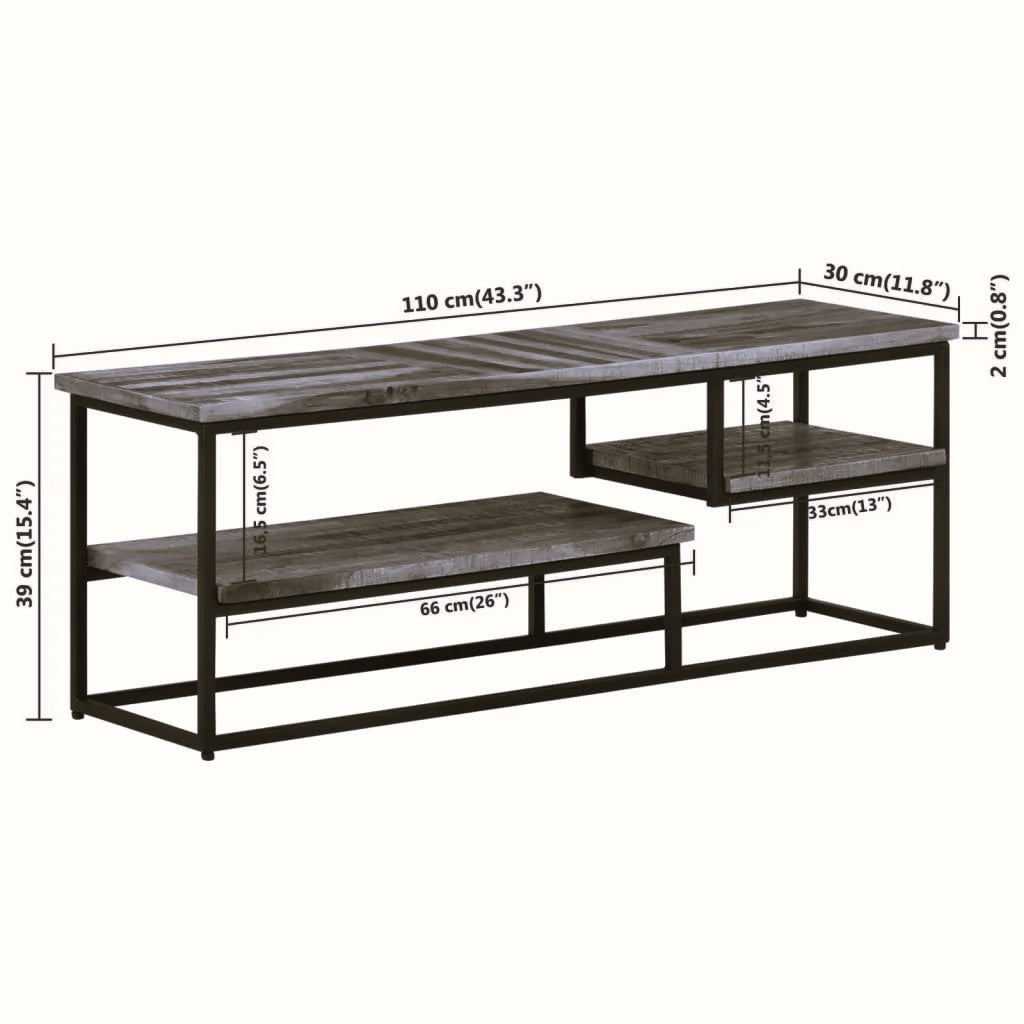 Shadow Oak - Tv-meubel - Kongo