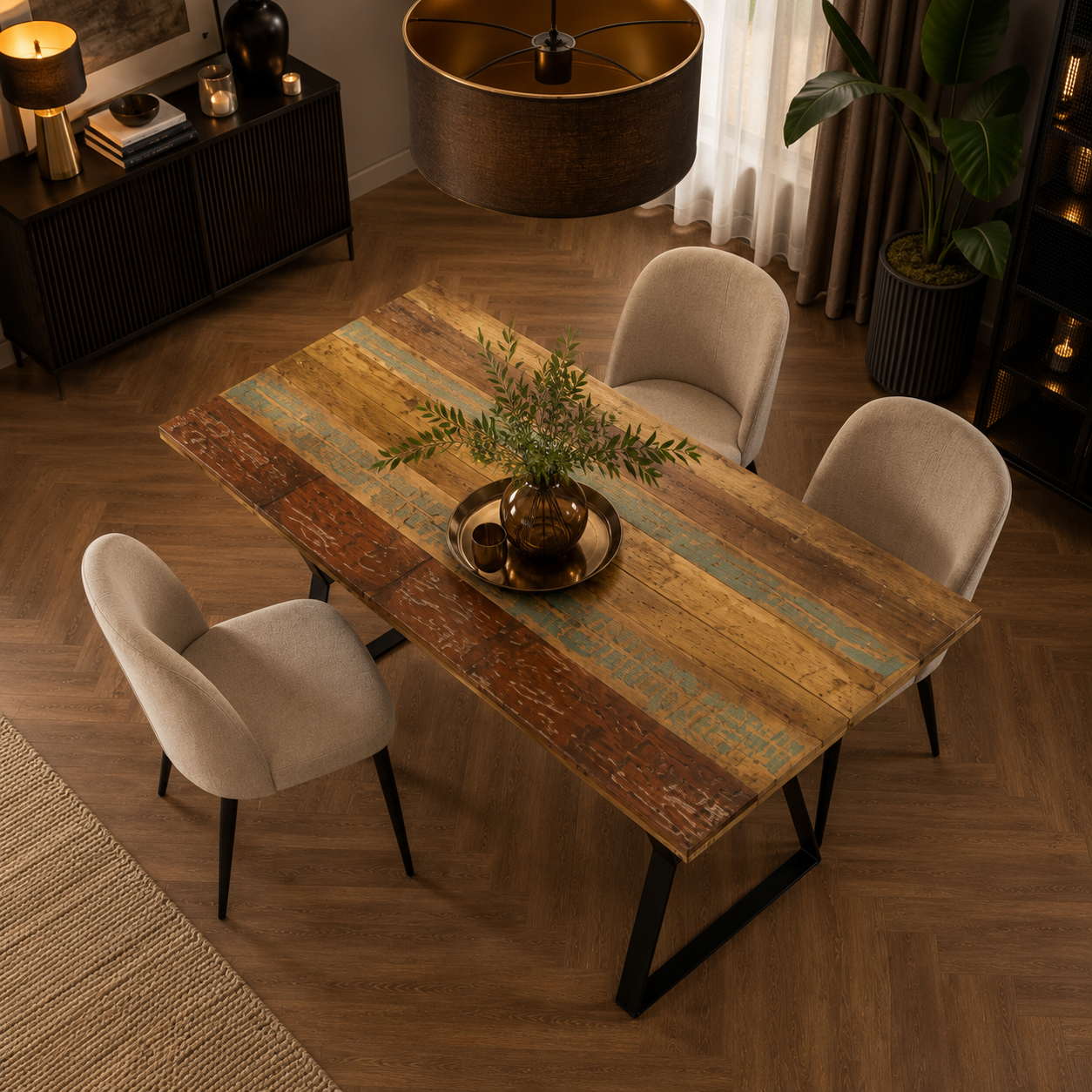ReCircle Living - Eetkamertafel - Sonora