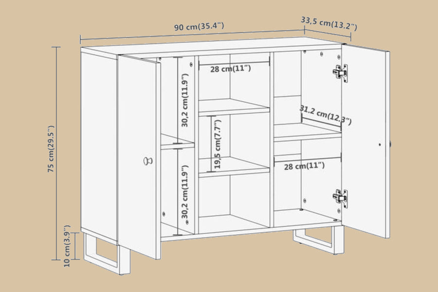 Tropical Mango - Dressoir - Himalaya