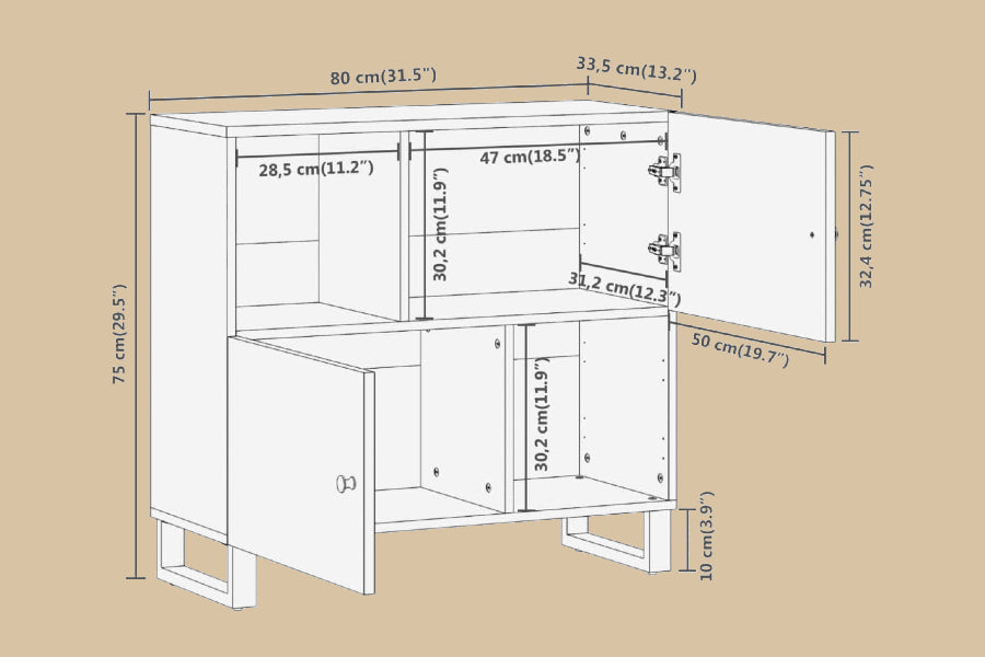 Tropical Mango - Dressoir - Montana