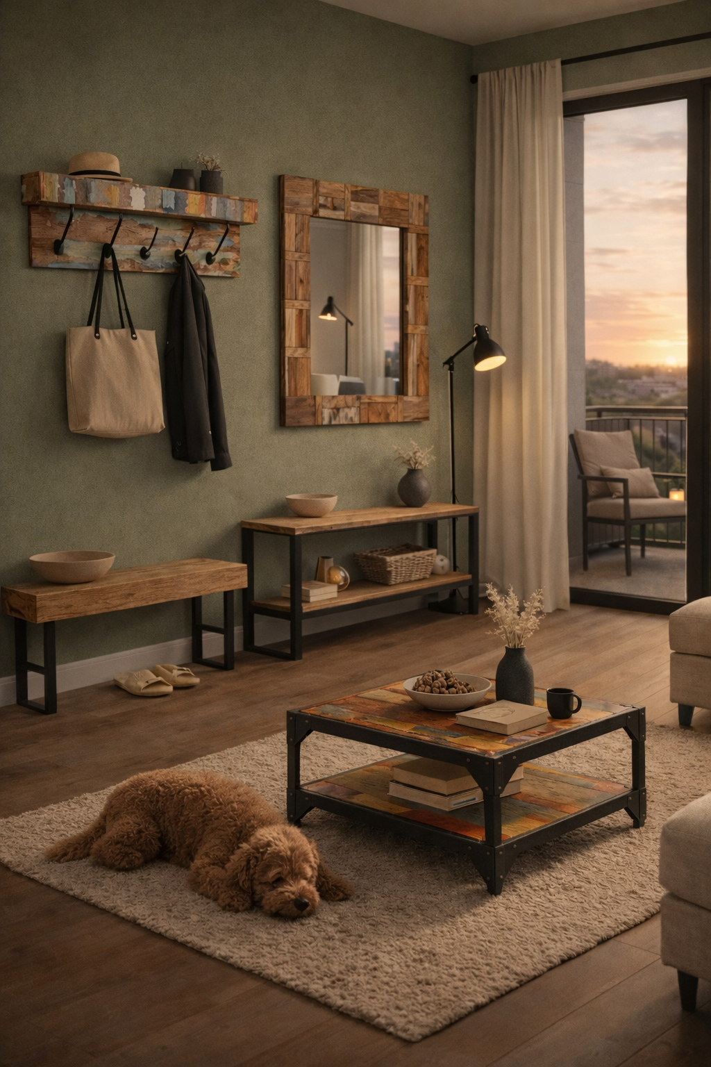 Milieuvriendelijke interieur collectie ReCircle Living met hout, textiel en zachte vormen