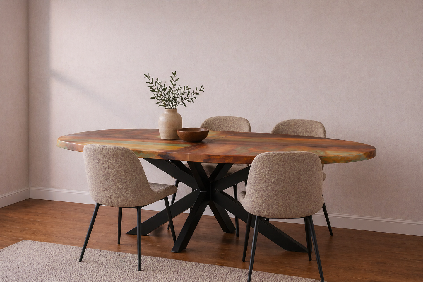 ReCircle Living - Eetkamertafel - Gobi