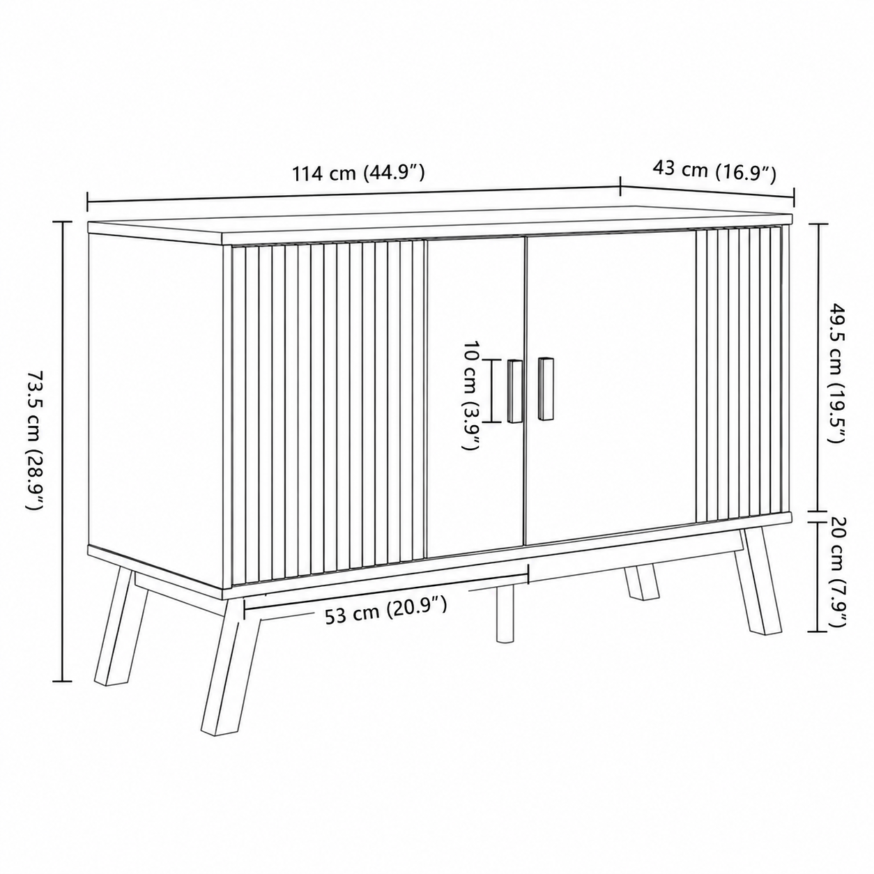 Japandi - Dressoir - Juna