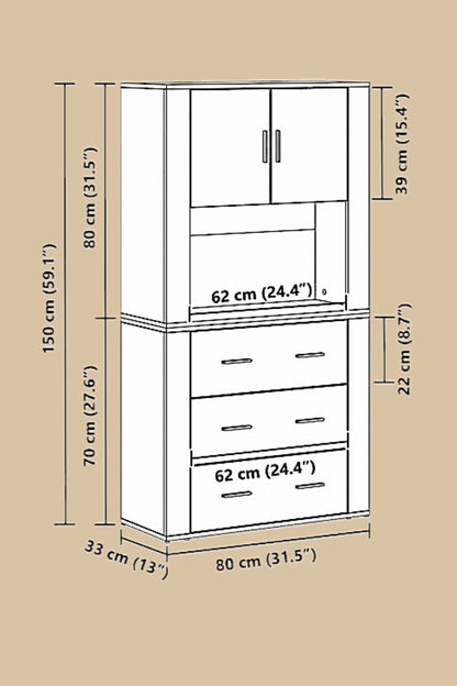 Maison Oak - Kast - Montana