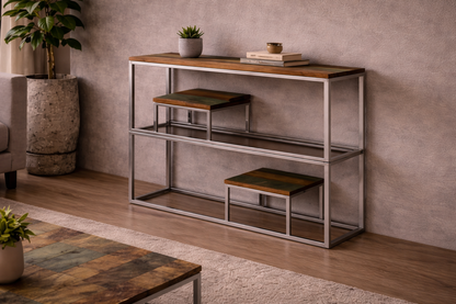 ReCircle Living Wandmeubel bundel in aardse kleuren en minimalistische stijl